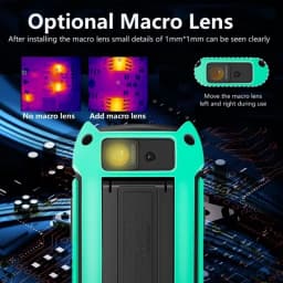 TOOLTOP ET14C -20°C~+550℃ Thermal Imaging Camera 18650 Replaceable Battery 25Hz IR Camera Thermal Imager Heat Inspect Tools
