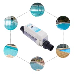 8g/h Chlorinator Salt Water System Pool Chlorine Generator Electrolytic Salt Disinfection Machine
