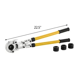 SucceBuy Plumbing Pipe Crimping Pliers Manual Crimper Tools with Torsion Spring & TH Jaws 16-32mm for PEX Aluminum Plastic Tube