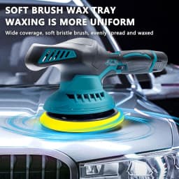 Electric Cordless Car Polisher 6 Gear Speed Adjustable Auto Polishing Machine Home Cleaning Waxing sowing Machine