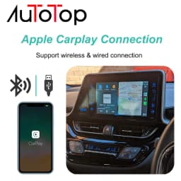 Wireless Carplay Android Auto Interface Decoder Box For Toyota Touch 2 & Entune2.0 Tundra Tundra RAV4 Tacoma Camry Corolla CH-R
