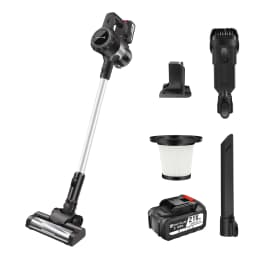 6-in-1 Cordless Vacuum Cleaner 30kPa, Upright Stick & Handheld with Removable Battery â For Carpets, Hard Floors & Pet Hair