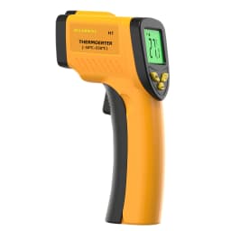 MAXRIENY Infrared Thermometer Non-Contact IR Digital Pyrometer Temperature Meter Gun Point -50~550 Degree + Alarm + Color