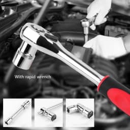 21 Pcs 1/2 Torx Sockets Set Ratchet Wrench Tool 12-point 8-36mm Specification Socket Head Set Car Repair Tool