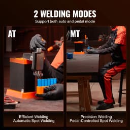 VEVOR Battery Spot Welder 14.5KW Capacitor Energy Storage Pulse Battery Spot Welder with 73B Welding Pen 801D High Power Spot