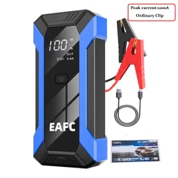 EAFC 1200A/2000A Car Jump Starter Power Bank Auto Emergency Battery Booster Starting Device Charger Diesel Petrol Cars Camping