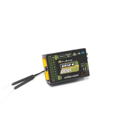 FrSky Archer Plus SR12+ Receiver 12 Channels Built-in 3-Axis Gyro & Accelerometer Multiple Flight Modes Dual Detachable Antennas Full-Range Signal SBUS in Redundancy XT30 Dual Power Telemetry Support