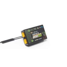 FrSky Archer Plus SR12+ Receiver 12 Channels Built-in 3-Axis Gyro & Accelerometer Multiple Flight Modes Dual Detachable Antennas Full-Range Signal SBUS in Redundancy XT30 Dual Power Telemetry Support