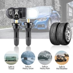 4PCS Autel MX-Sensor 315MHz+433MHz 2 in 1 Universal Programmable TPMS Sensor OE Level Tire Pressure Monitoring System