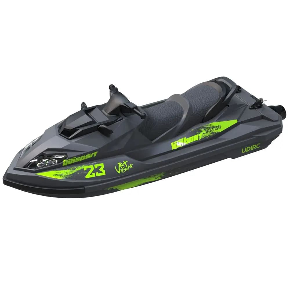 UDIRC 2.4G Jet Spray RC Boat Remote Control Speedboat Waterproof Self-Righting LED Lights RTR High-Speed Vehicles Models Toys