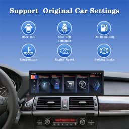 AUTOTOP 14.9 Android 13 2K AutoRadio Multimedia For BMW X5 E70 / X6 E71 CIC CCC 8 Core 8+256GB 4G LTE Wifi CarPlay Android Auto