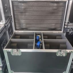 Flight Case Flycase Flightcase Stage Light Shockproof with Wheel for 7x40W Moving Head Light Case Led Light Dj