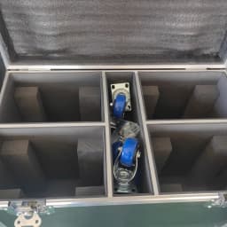 Flight Case Flycase Flightcase Stage Light Shockproof with Wheel for 7x40W Moving Head Light Case Led Light Dj