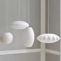 Nordic Silk LED Pendant Lamp - Living/Dining/Hotel/Restaurant Light - Designer Home Decor, Factory Direct (No Bulb)