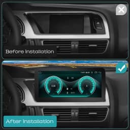 AUTOTOP Wifi 4G 10.25" Car Multimedia Player For Audi A4 B8 A5 S5 2009-2016 Wireless CarPlay Android Auto GPS Navigation BT 2Din