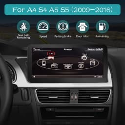 AUTOTOP Wifi 4G 10.25" Car Multimedia Player For Audi A4 B8 A5 S5 2009-2016 Wireless CarPlay Android Auto GPS Navigation BT 2Din