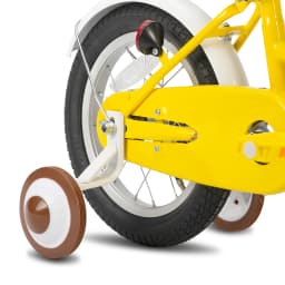 STITCH 12/16/18 inch children's bike with basket, mudguards, full chain case & training wheels, kid's gift