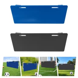 Foldable Soccer Rebounder Board Portable Rebound Wall for Passing & Shooting Practice, HDPE & Iron,Indoor/Outdoor Use