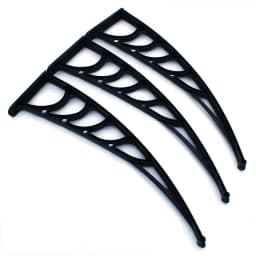 Transparent Lectern Canopy For Front Door Canopy 115cm/150cm/200cm x 90 x 24cm Front Door Canopy, Sun Protection Door Canopy
