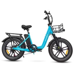 E-bike 500W Powerful Motor 36V13AH Lithium Battery Electric Bike Adult Folding 20*4 Inch Fat Tire All Terrain Electric Bicycle