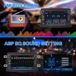 ESSGOO Android 14 Carplay Car Stereo Radio For Renault Dacia Duster Sandero Dokker Logan Lodgy Captur GPS SAT NAVI WIFI RDS BT