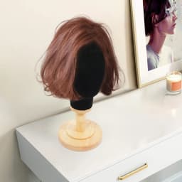 Wig Head Stand Mannequin Head for Hats Model Head for Wigs&Hats Wig Stand Holder