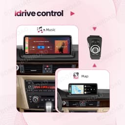 BONROAD Car Android Multimedia Player Radio Wireless Carplay Android auto For BMW 3 Series E90 E91 E92 E93 Touch Screen GPS