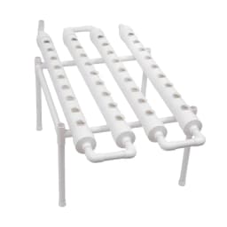 1 Layer Hydroponic Grow Kit With 36 Planting Sites, PVC Groundless Plant Growing Systems With Water Pump Hydroponic Grow Kits
