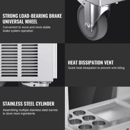 SIHAO Ice Cream Stir Fryer Commercial Ice Cream Machine With Compressor And Scraper Used For Ice Cream And Frozen Yogurt