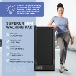 Lowest Price Portable Treadmill Remote Control LED Display 2.5HP Walkingpad Jogging Machine for Home Office 300LBS Capacity