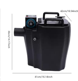 Fog Machine, Floor Mist Machine, 3500 W, Dry Ice Fog Machine, Smoke Machine, Large Nozzle Capacity for Stage 150 m²/1614 ft²