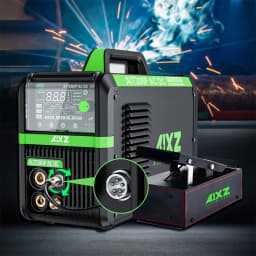 AIXZ AIT200P AC/DC TIG Welding Machine 200 Amps 5 in 1 Multi-process Aluminum Welder MMA ARC Pulse HF TIG 2T/4T Spot Welding Hot Start Arc Force Anti-Stick VRD IGBT Technology