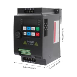 2.2KW/3HP 380V Frequenzumrichter VFD Drehzahlregler Motor Inverter Motorantrieb 3 Phasen