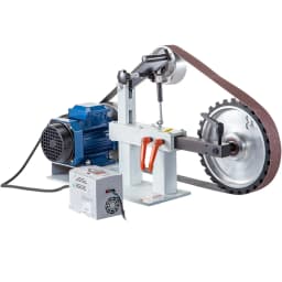 VEVOR Bench Sander Electric Belt Sander Belt Grinder Machine 1.5KW 2X82in Variable Speed 3 Mode for Tool Polishing Knife Making