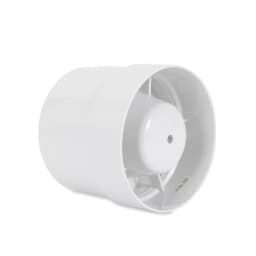100mm ABS Plastic Pipe Fan Pipe Insertion Exhaust Fan Quiet 2400 Rpm For Air Extraction In Offices Toilets Kitchen Bathroom
