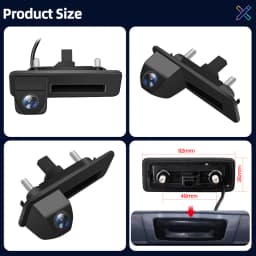 AHD720P Trunk Handle Camera For Skoda Octavia A5 A7 Roomster Fabia Yeti Superb 2011-2014 Reverse Backup Parking Camera