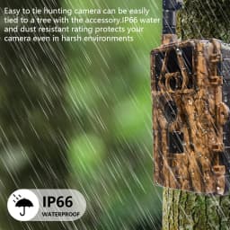 32GB outdoor hunting camera, 8K sensor camera, 60 million infrared hunting camera, wildlife camera, waterproof camera, WiFi APP