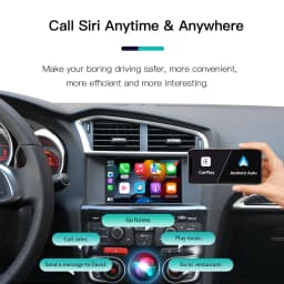 AUTOABC 2025 Wireless Carplay adapter Android Auto For Peugeot&Citroen SMEG 208 308 508 &C4 Ds3 Ds5 support Reverse Camera Suppo