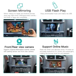 AUTOABC 2025 Wireless Carplay adapter Android Auto For Peugeot&Citroen SMEG 208 308 508 &C4 Ds3 Ds5 support Reverse Camera Suppo