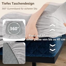 Mattress protector,super-soft mattress topper,breathable mattress cover with sponge padding and non-slip underside