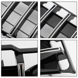 Artudatech Front Bumper Upper Grill Grille Fit for Mercedes-Benz GLK X204 2008-2012 GT Style
