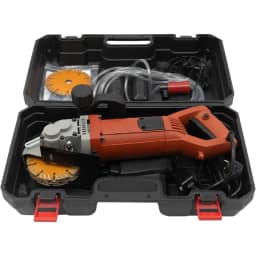 Wall Chaser Slotted Milling Machine 2700 W, Concrete Cutting Machine with 5 Saw Blades and Water Pump