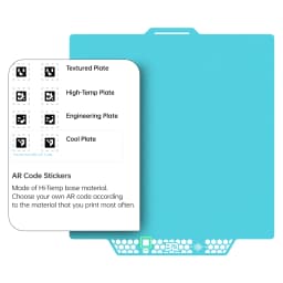 BIQU Panda Build Plate CryoGrip Pro No Clog Zero Heat Spring Steel Double sided Textured for BambuLab P1P P1S A1 3D Printe