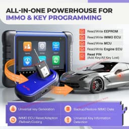 Autel IM508S Scanner All-in-one Diagnostic Scanner & IMMO Key Prgramming Tool, 3000+ Active Tests Upgraded of KM100 KM100E IM508