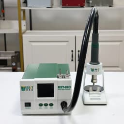 BST-863 heat gun welding table 1200W digital display LCD touch temperature controller anti-static electric wind gun