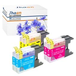 Jhaan LC1240XL LC1280XL LC1220XL Compatible with Brother LC-1220 LC-1240 LC-1280 Compatible with Brother MFC-J425W