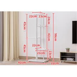 5 Tier Plant Stand Indoor, Multi-Layer Plant Stands Corner Flower Shelf For 6 Plants, Tall Planter Holder Shelf for Indoor Decor