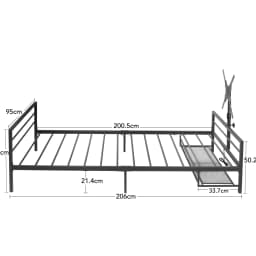 Upholstered Bed 90x200cm Black Gaming Bed with LED Lighting and Under-Bed Storage Basket Adjustable Bracket Metal Bed Frame
