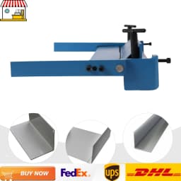 Manual Sheet Metal Bender| 17.72in Bending Machine Hand Tool| 1-1.2mm 0-120° Copper, Aluminum Plate Bending Machine
