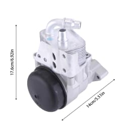 Oil Cooler Filter Housing Gasket Compatible for E81 E46 E90 1.6 1.8 2.0 N42 N43 N45 N46